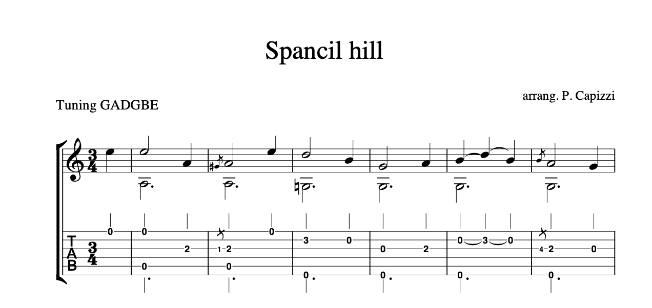 Spancil Hill