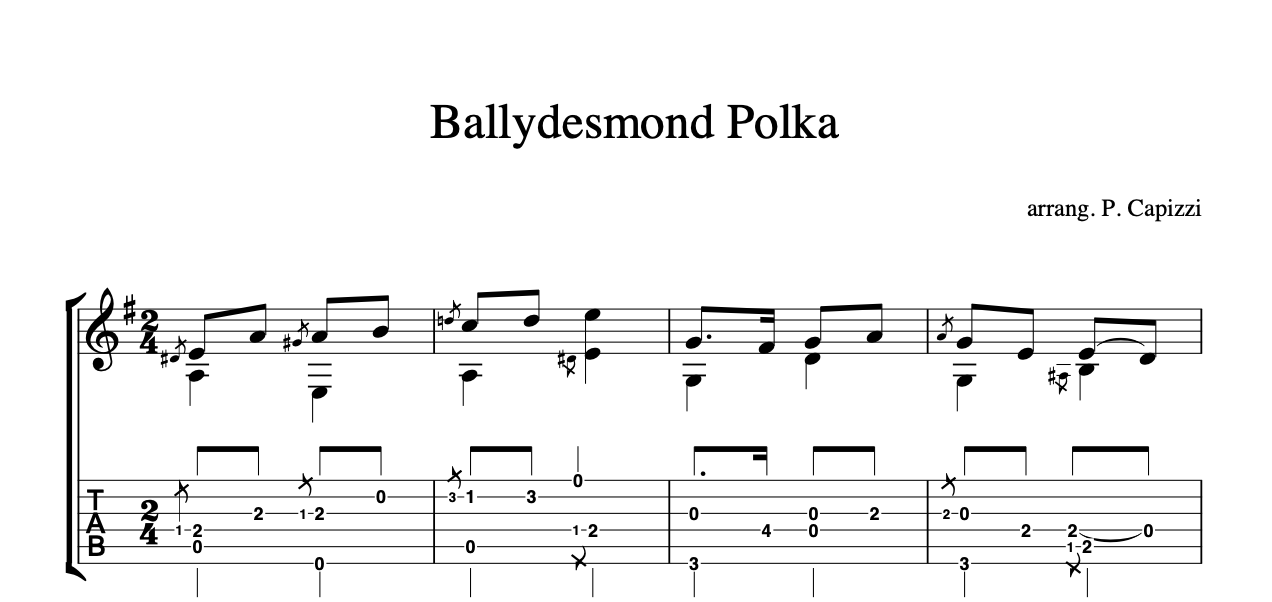 Ballydesmond Polka